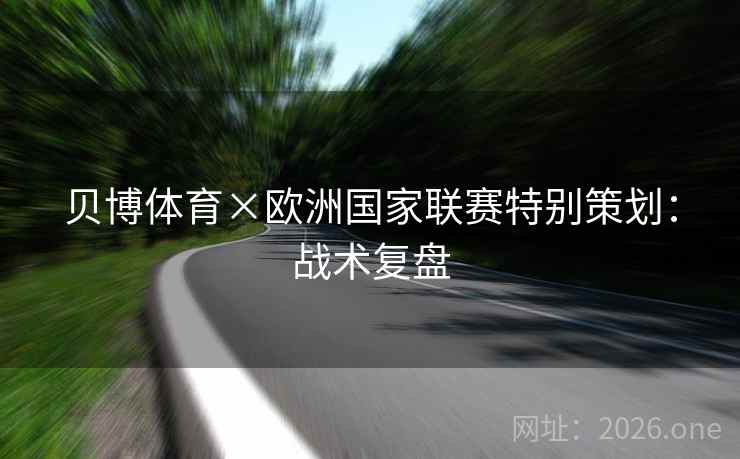 贝博体育×欧洲国家联赛特别策划：战术复盘  第2张