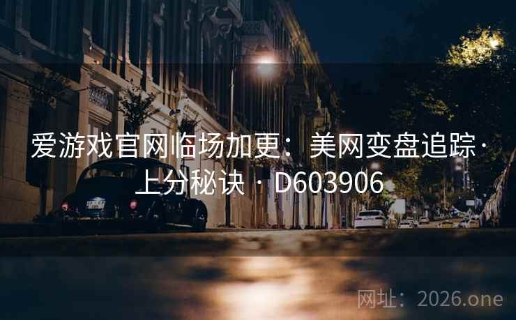 爱游戏官网临场加更：美网变盘追踪·上分秘诀 · D603906