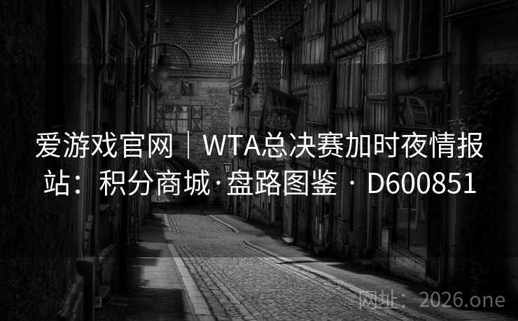 爱游戏官网｜WTA总决赛加时夜情报站：积分商城·盘路图鉴 · D600851