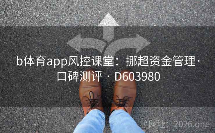 b体育app风控课堂:挪超资金管理·口碑测评 · D603980 第2张 b体育app风控课堂:挪超资金管理·口碑测评 · D603980 第2张